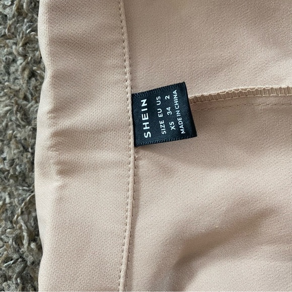 NWOT beige fitted blazer - Picture 6 of 6